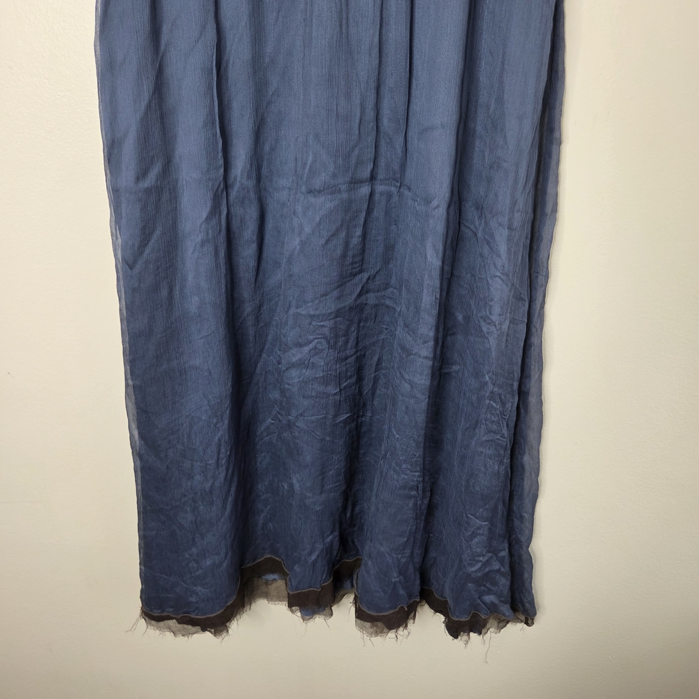 Wyeth By Todd Magill Spring/Summer Silk Midi Dress - Picture 9 of 10